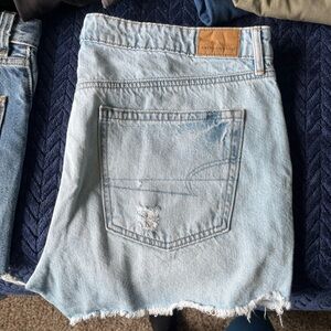 American Eagle Outfitters Light Blue Jean Shorts